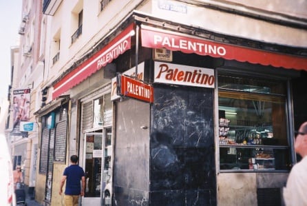 Fachada del mítico bar &#039;Palentino&#039;