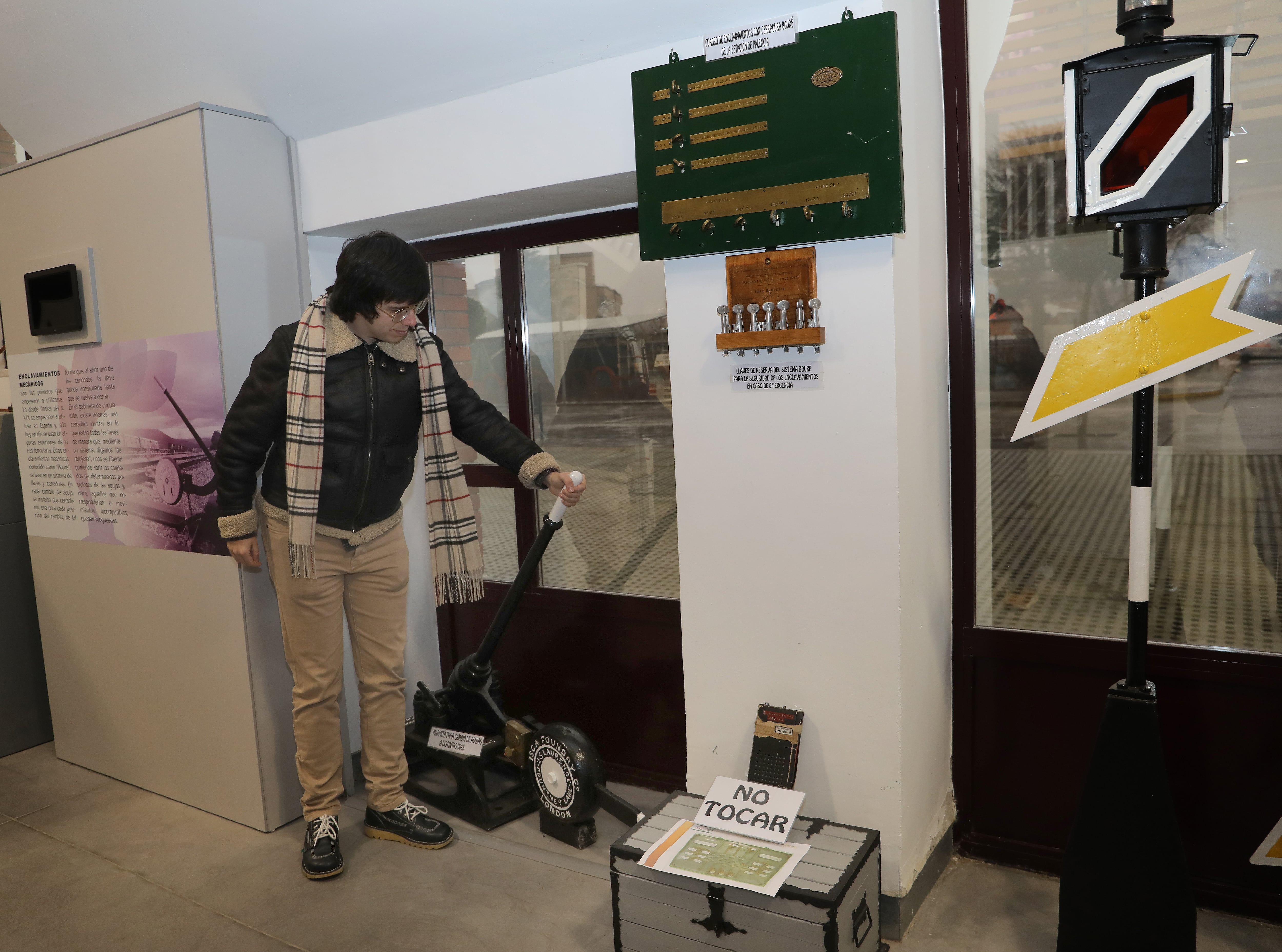 Museo del Ferrocarril en la localidad de Venta de Baños( Palencia)