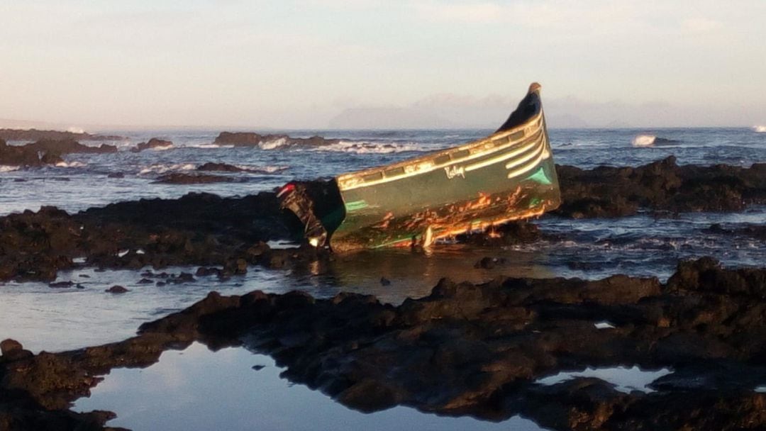 Imagen de archivo de una patera llegada a Canarias