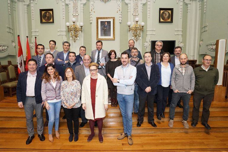 Reunión de los alcaldes de los 25 municipios del entorno de Valladolid
