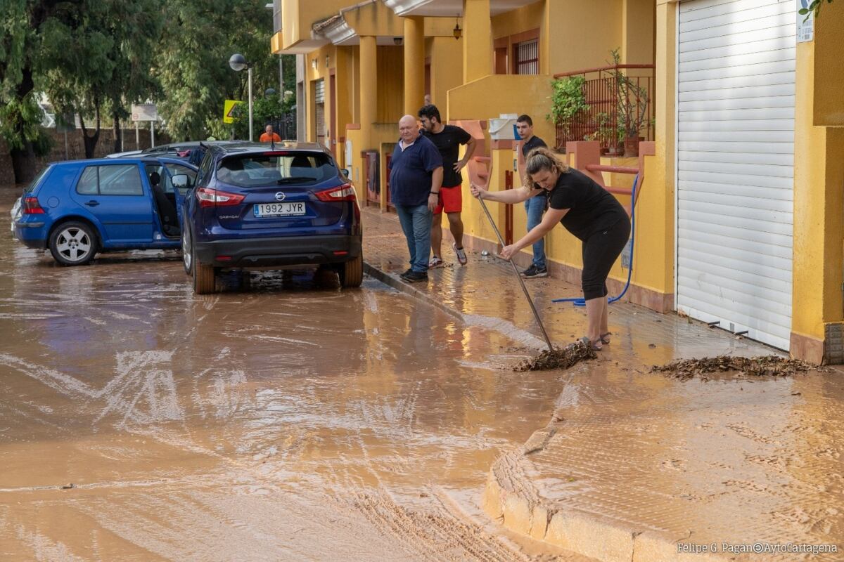 Inundaciones en Cartagena