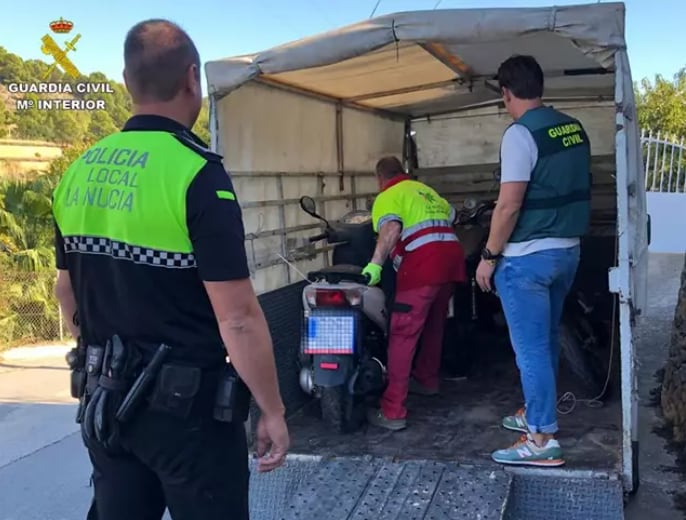 La Guardia Civil detiene al considerado presunto cabecilla de once robos en la Marina Baixa / GC