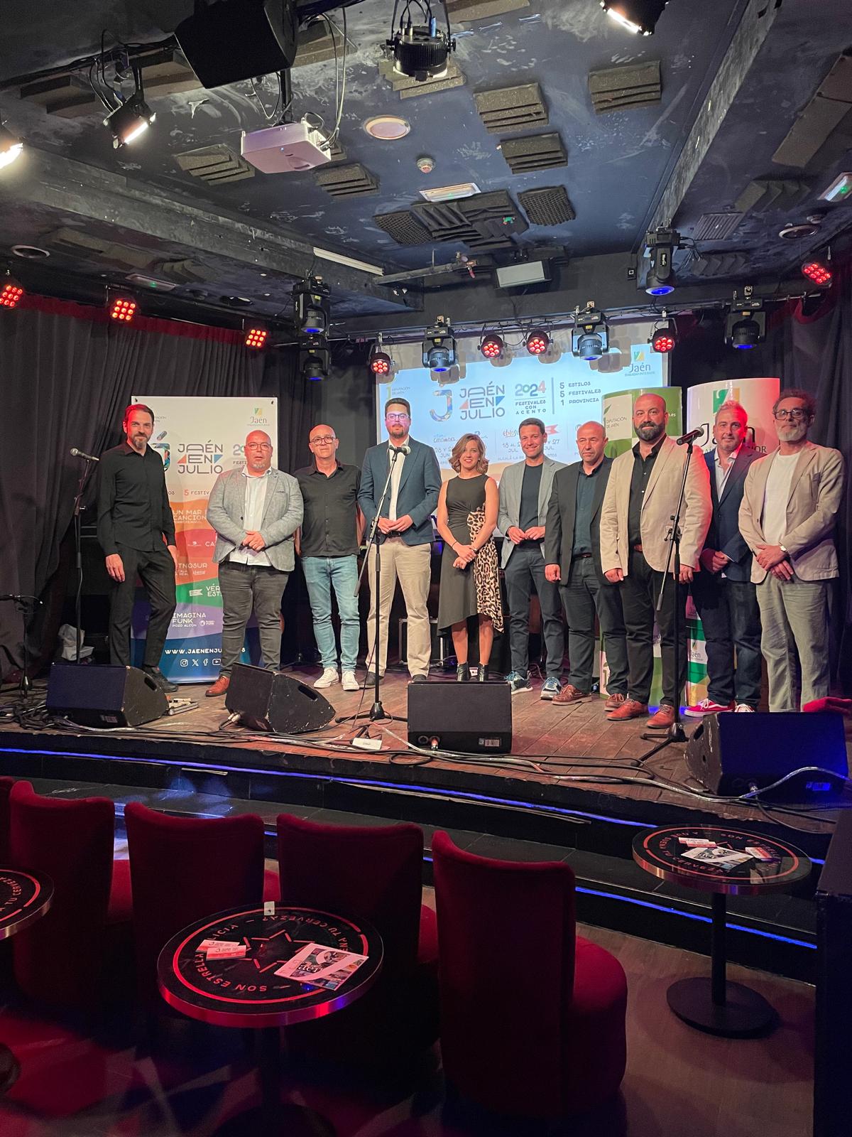 Presentación en Madrid de 'Jaén en Julio'.