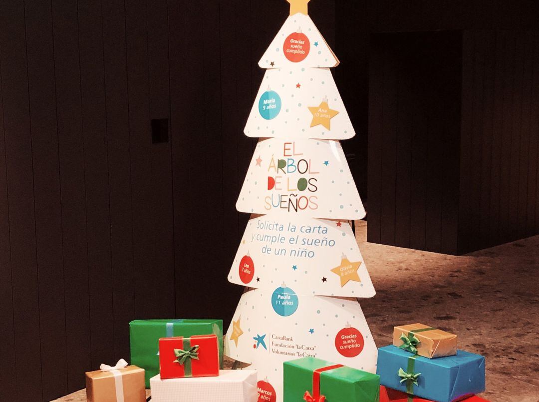 Campaña solidaria &#039;El Árbol de los Sueños&#039; de CaixaBank en Navidad de 2020