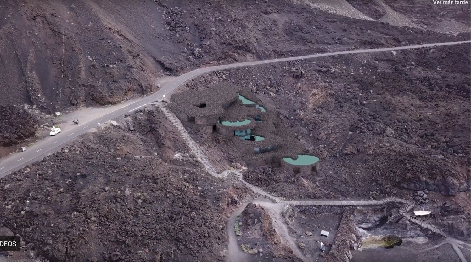 Proyecto de balneario de la Fuente Santa, en Fuencaliente