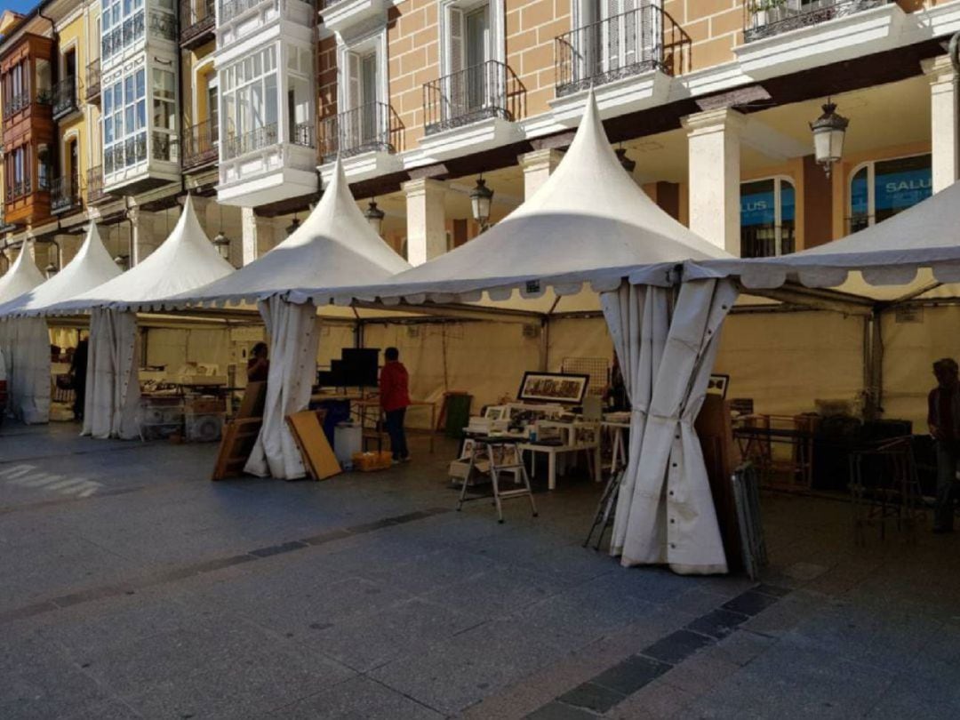 Imagen de la feria de cerámica de Palencia (Archivo)