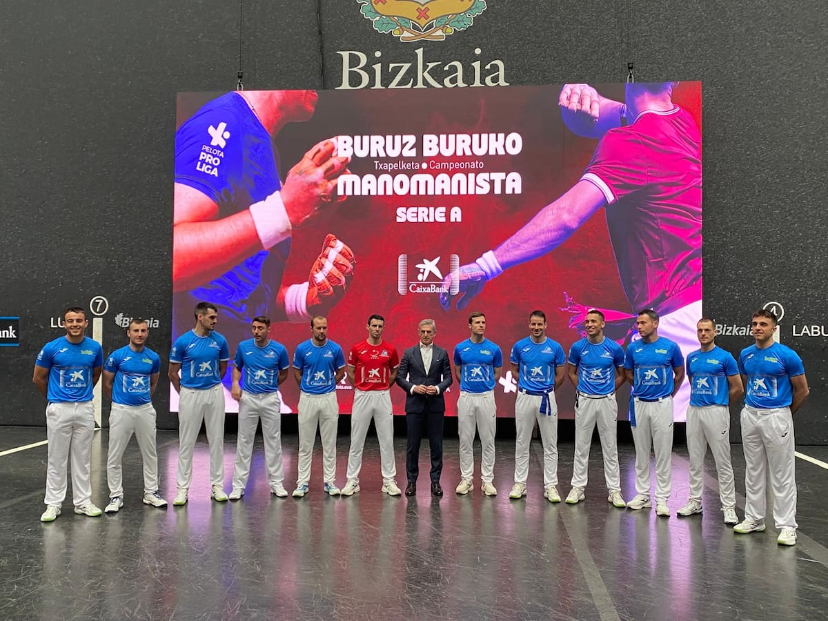 Elordi es el único pelotari vizcaíno en el Campeonato Manomanista