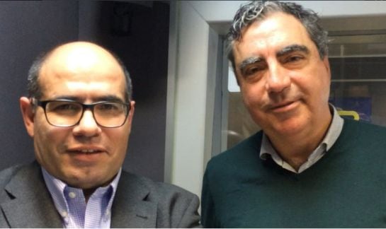 Prats i Abelló als estudis de la SER.