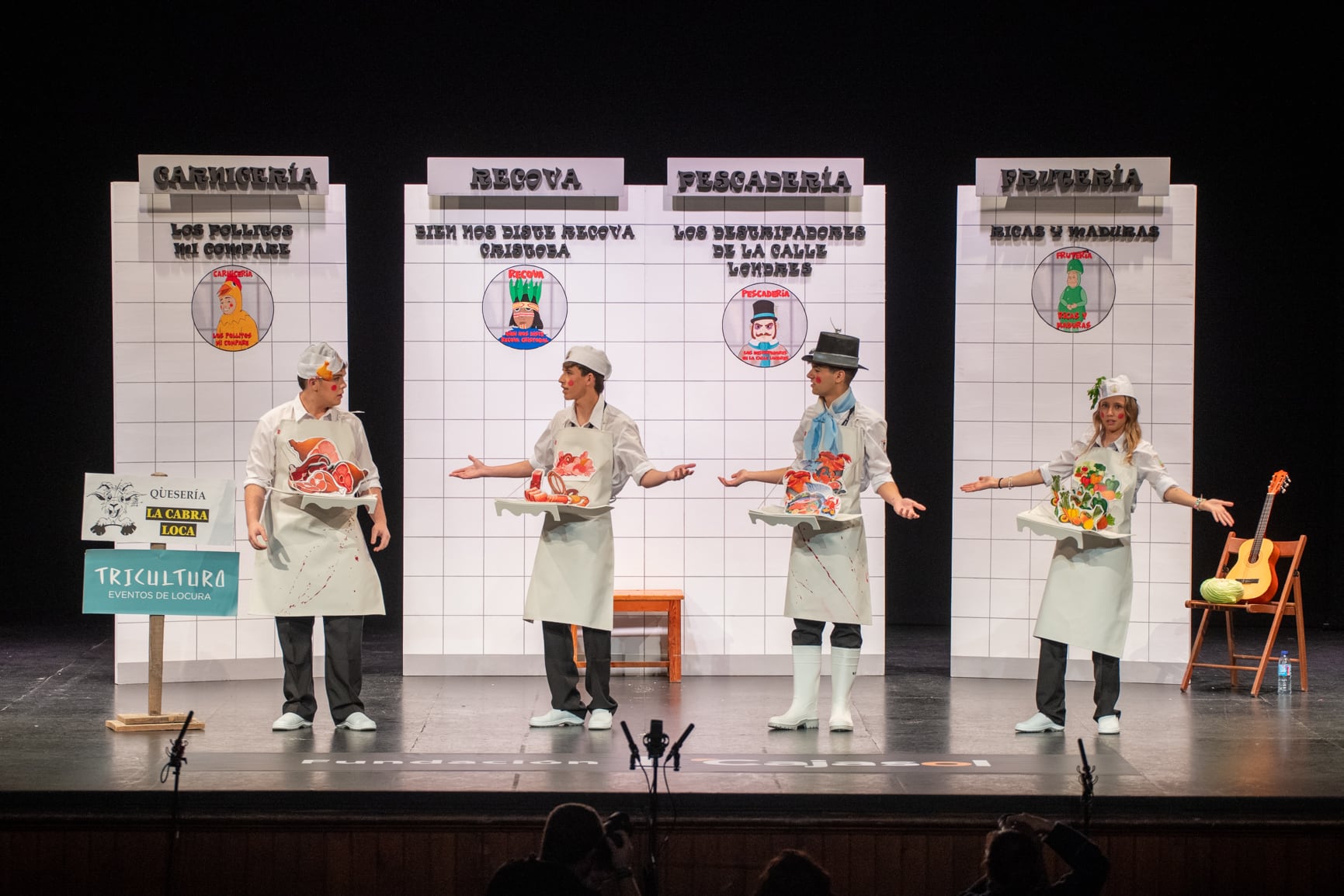 El cuarteto &#039;Este cuarteto no da a basto&#039; en el Teatro Falla