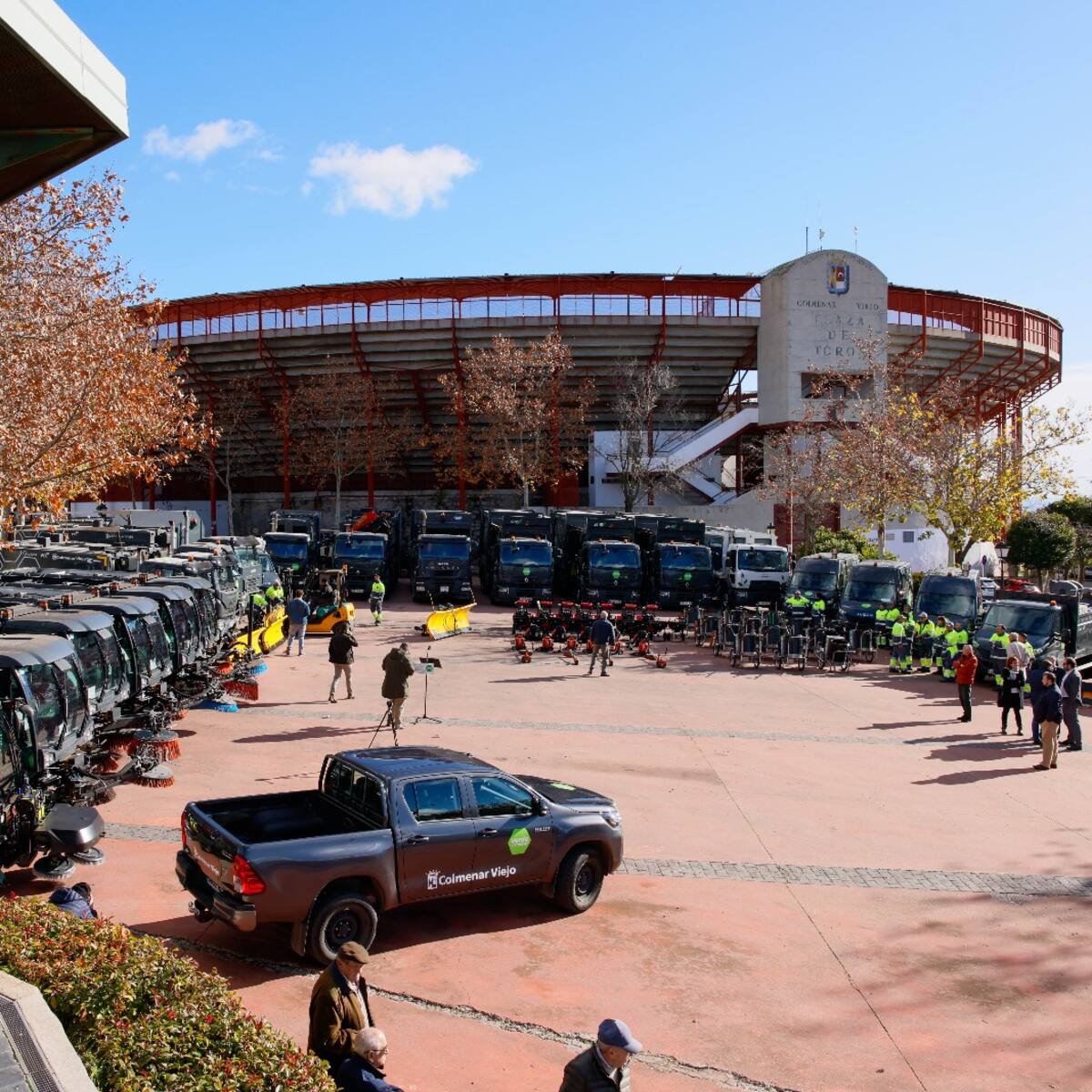 Colmenar Viejo estrena más de 40 vehículos para la recogida de basuras y la limpieza viaria