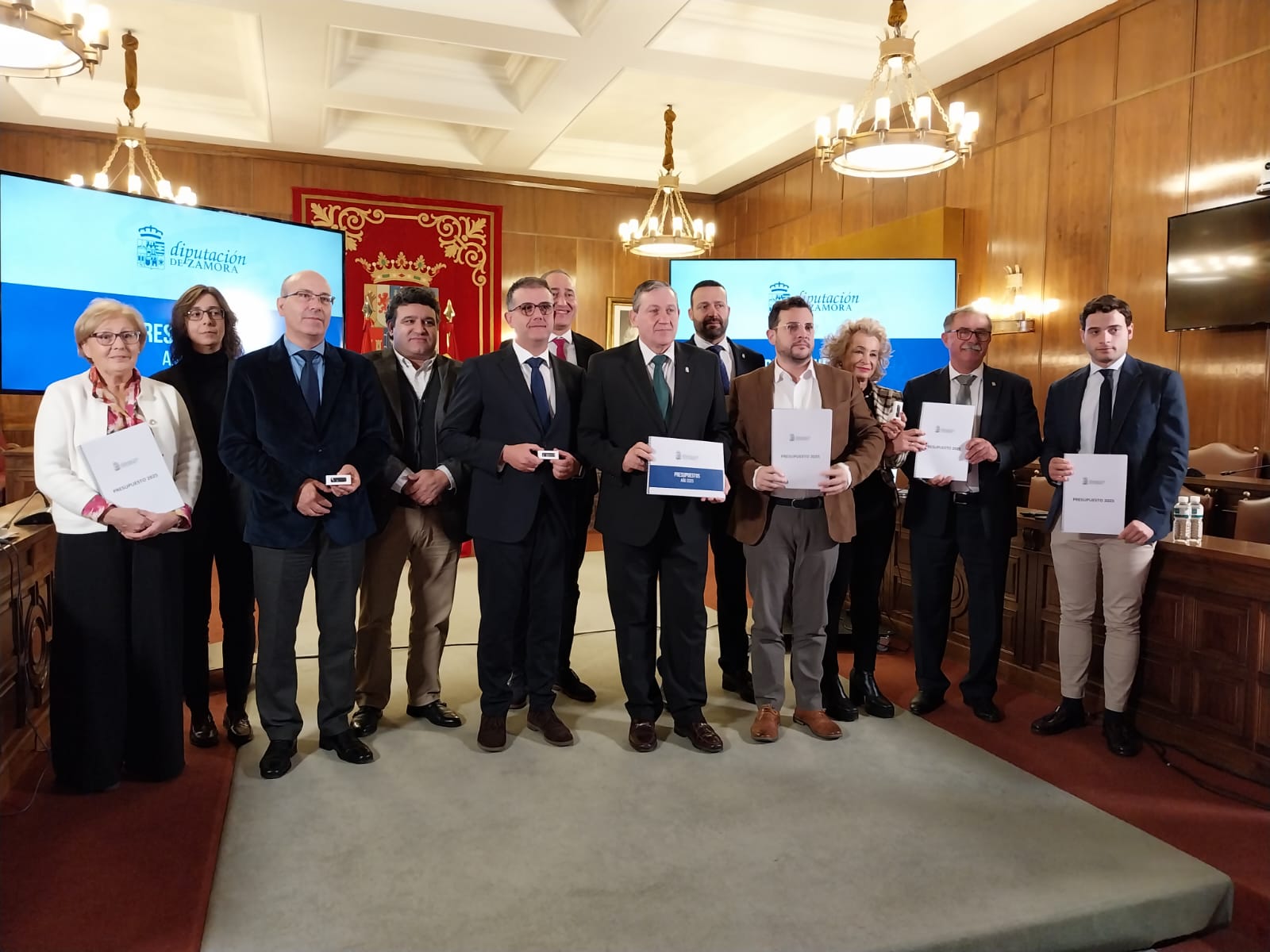 Presentación de los presupuestos de la Diputación para 2025