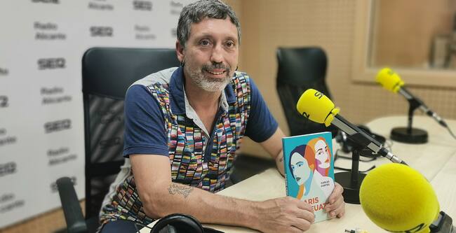 Carles Cortés, autor de 'Diaris creuats', en Hoy por Hoy Alicante