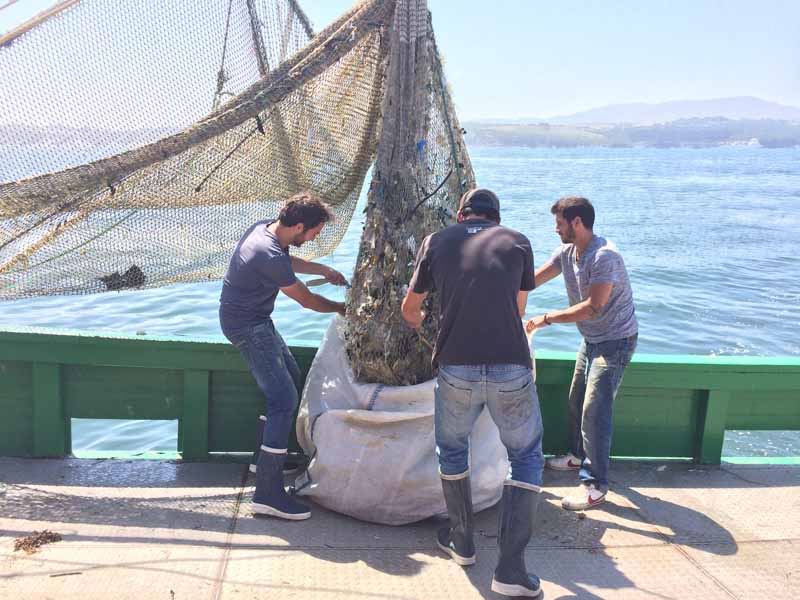 La costa vasca es un &quot;punto caliente&quot; de plástico en el mar