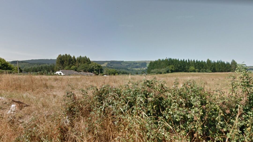 Panorámica dentro de la parroquia de O Carballido en Lugo.