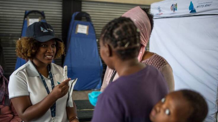 Damiana Conde, cooperante en la lucha contre el VIH-Sida en Africa durante 13 años