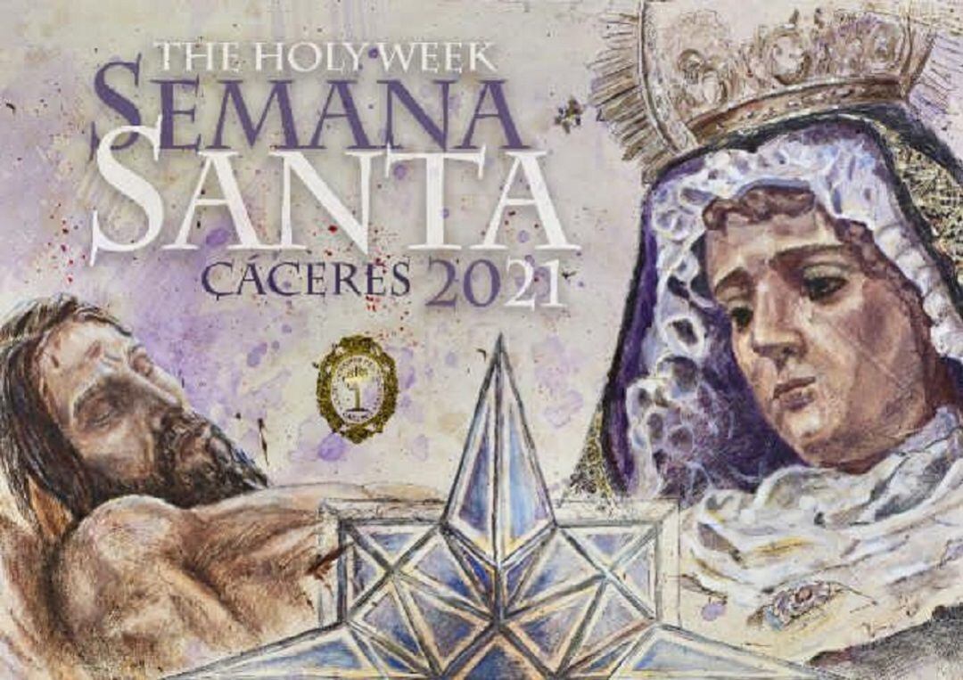 Cartel anunciador de la Semana Santa