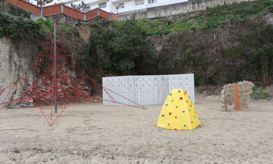 El rocódromo y la telaraña