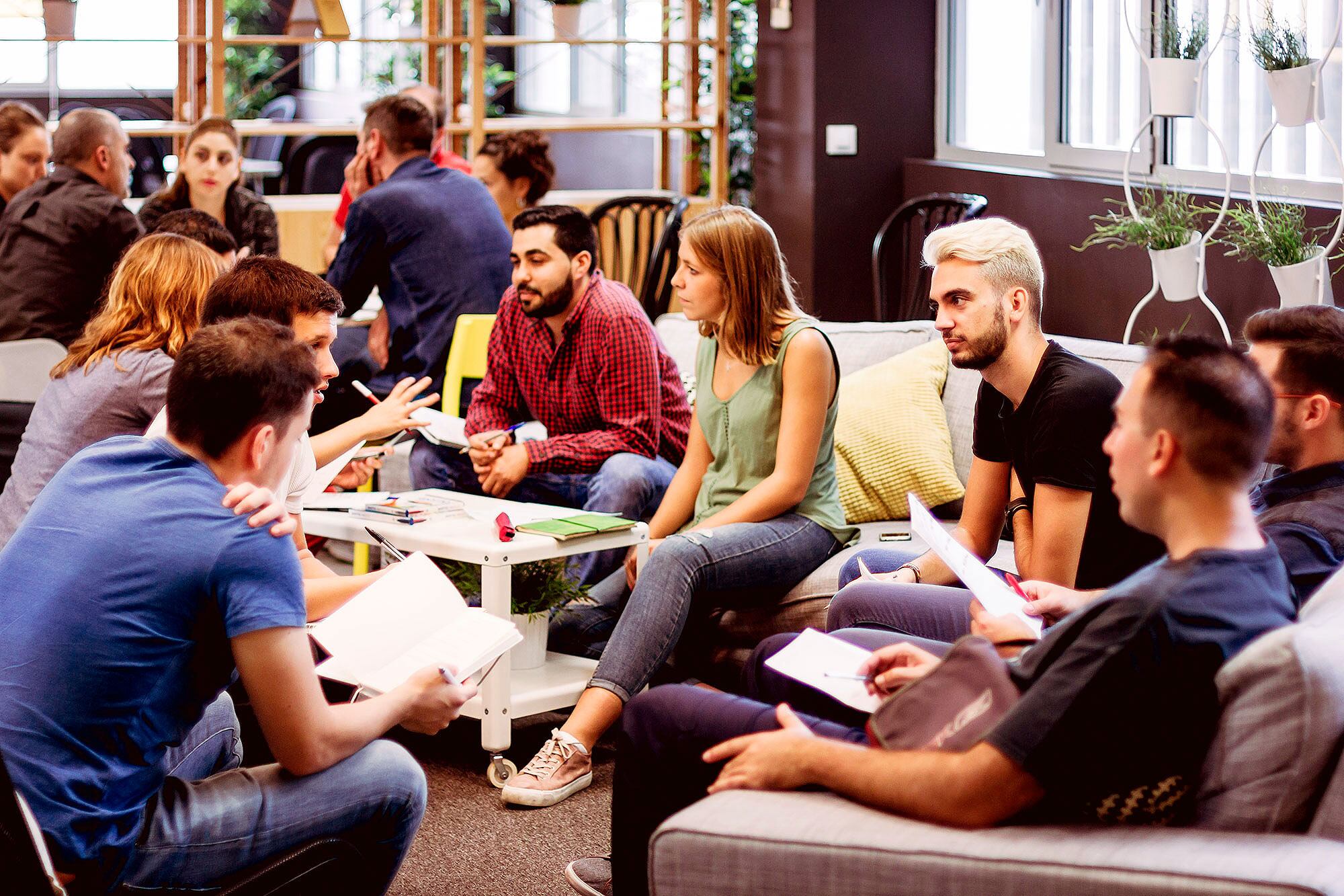 Estudiantes de la Universidad de Málaga