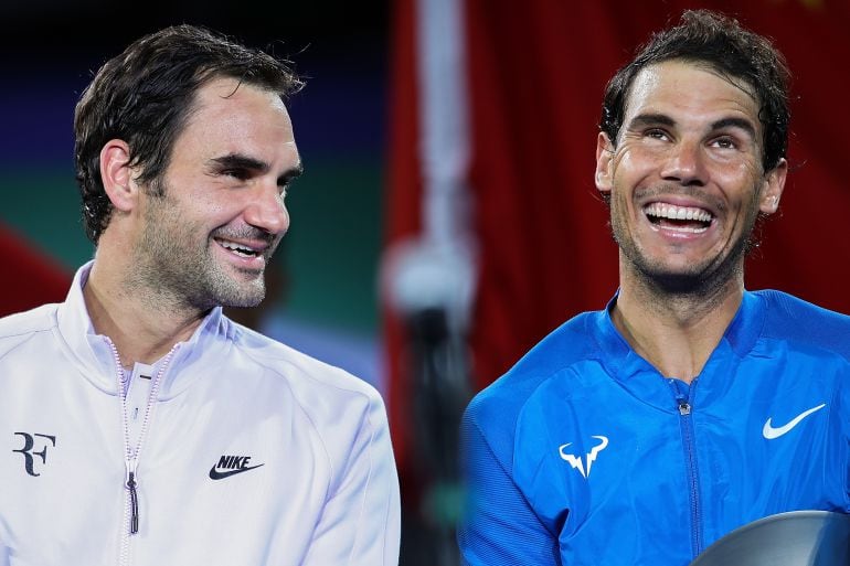 Nadal y Federer, tras un torneo