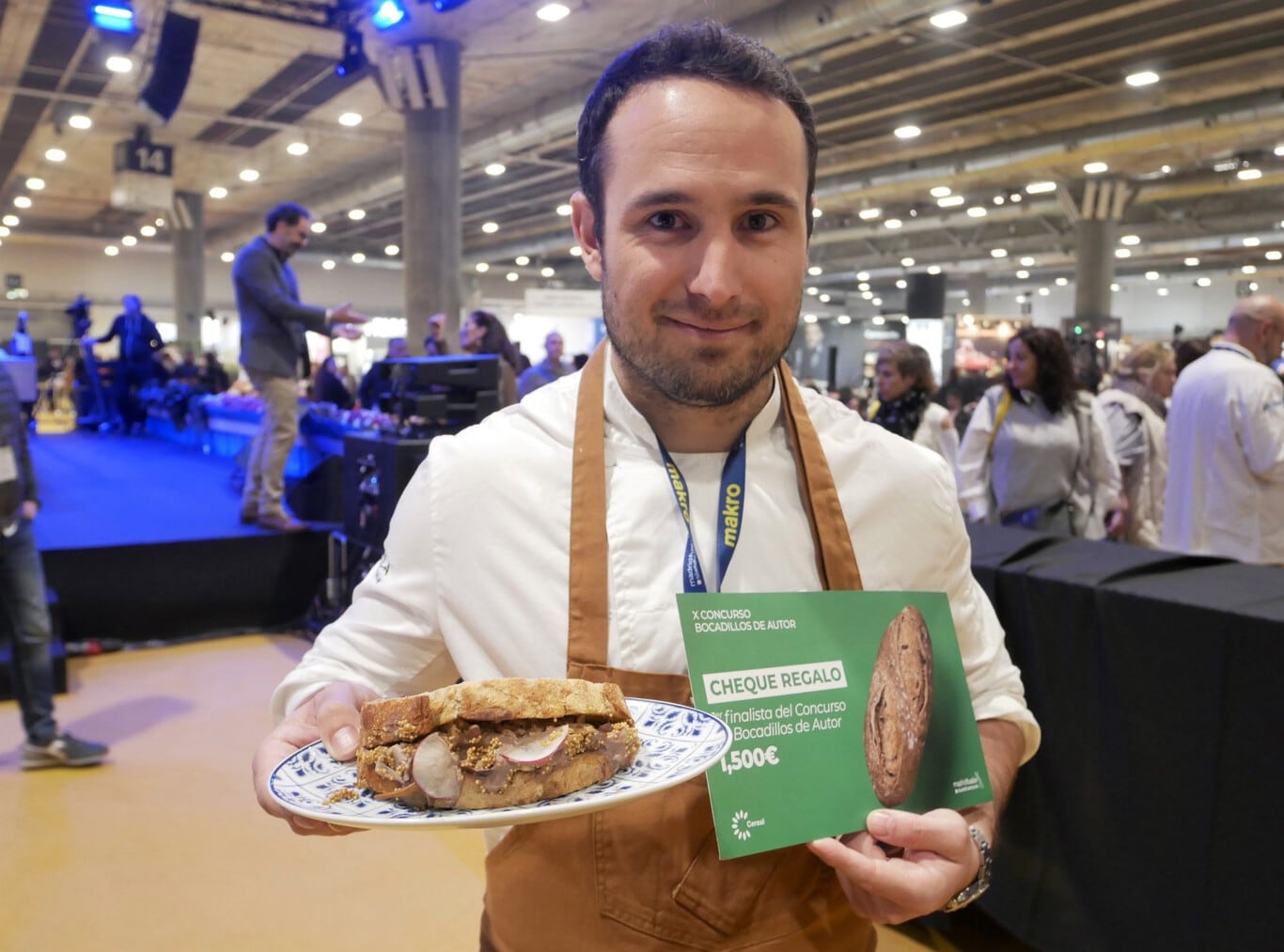 Javier Ruiz Portillo, cocinero del restaurante La Milla de Marbella