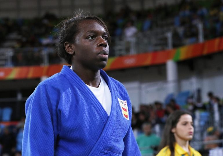 María Bernabeu, durante su participación en Río