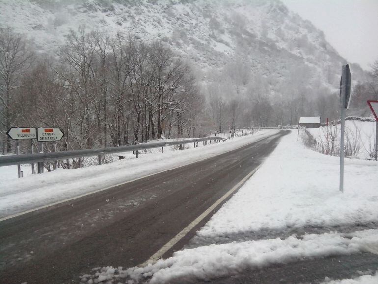 Laciana bajo la nieve