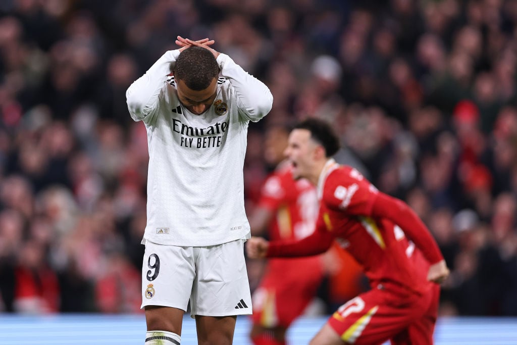 El Real Madrid naufraga en Anfield con un Mbappé desaparecido