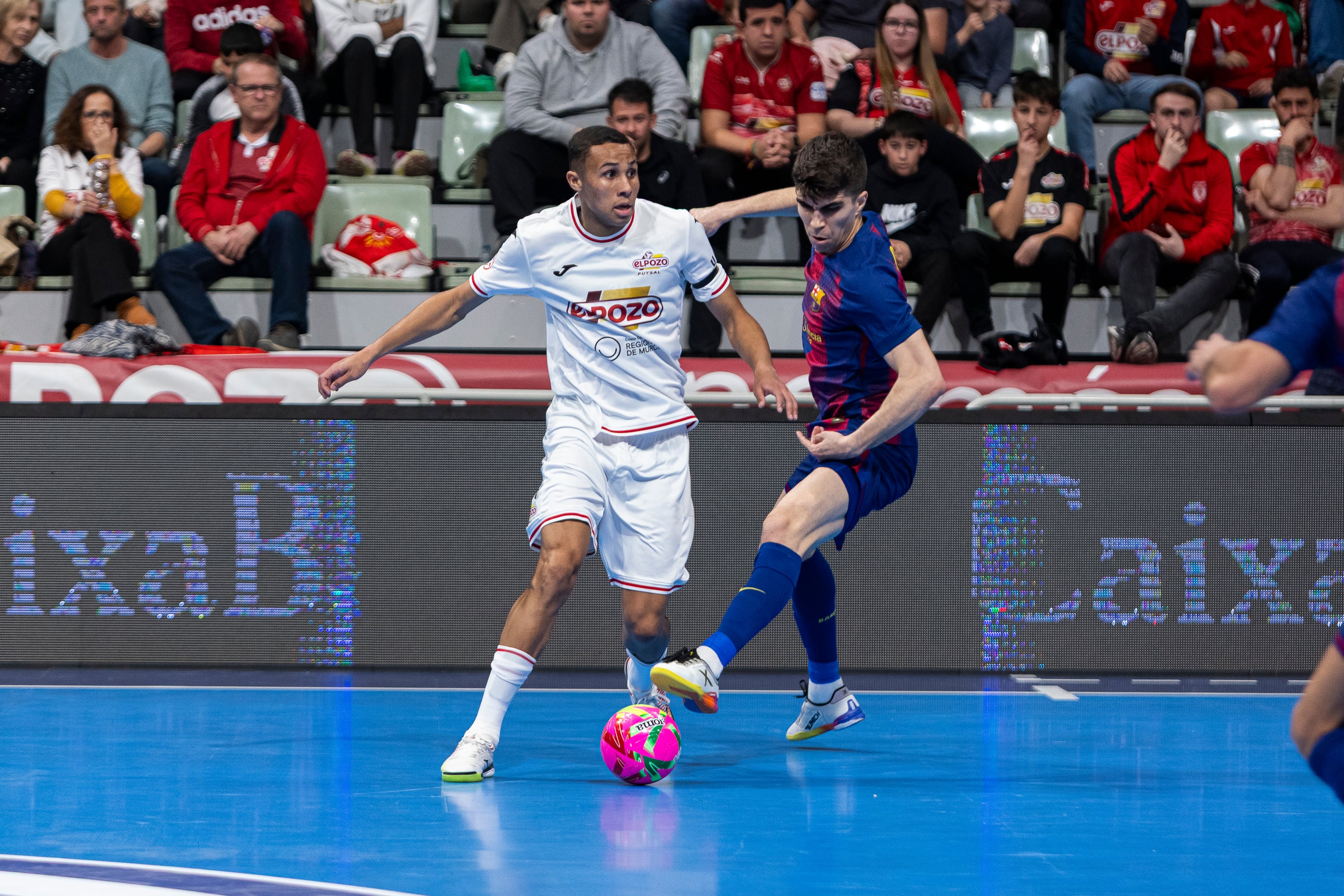 ELPOZO Murcia FS Costa Calidad vs Barcelona, eliminatoria cuartos de Final de Copa S. M El Rey, Sport's palace of Murcia, Region of Murcia Spain, February 18, 2026.