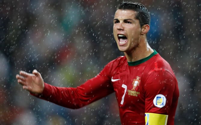 Portugal no pasó del empate ante Irlanda del Norte en el partido número cien de Cristiano Ronaldo con el combinado luso