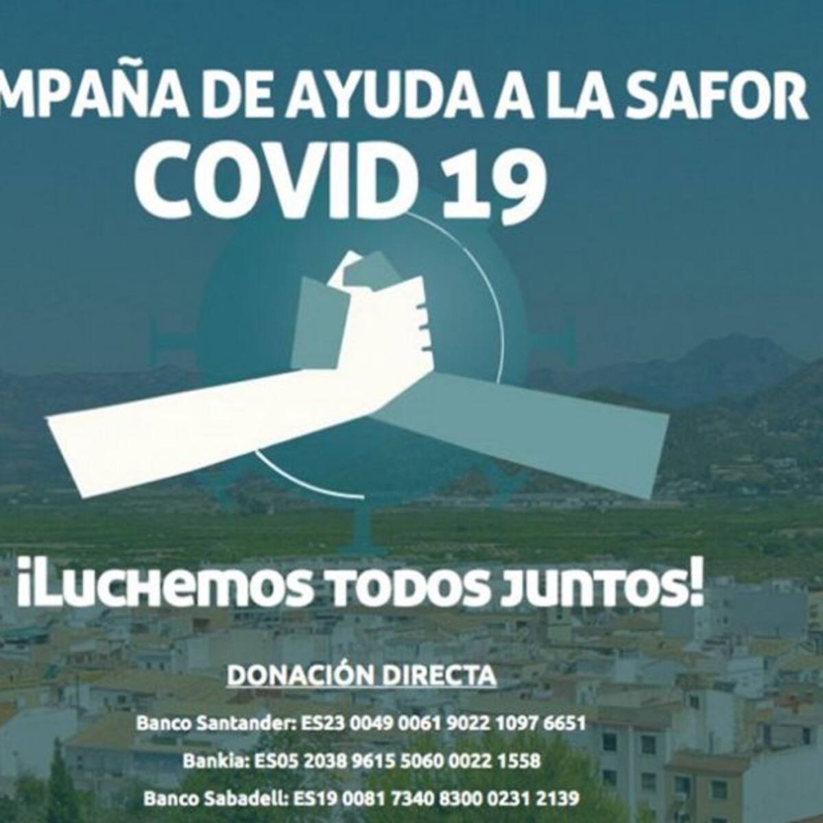 Telemaratón especial de TeleSafor este jueves para recaudar fondos contra el Covid-19