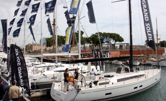 Imatge de l'espai del Saló Nàutic al Port Vell