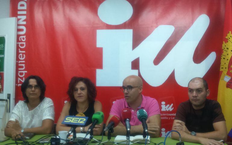 Henar Alonso, Montserrat Sánchez, Alberto López y Jorge Nieto