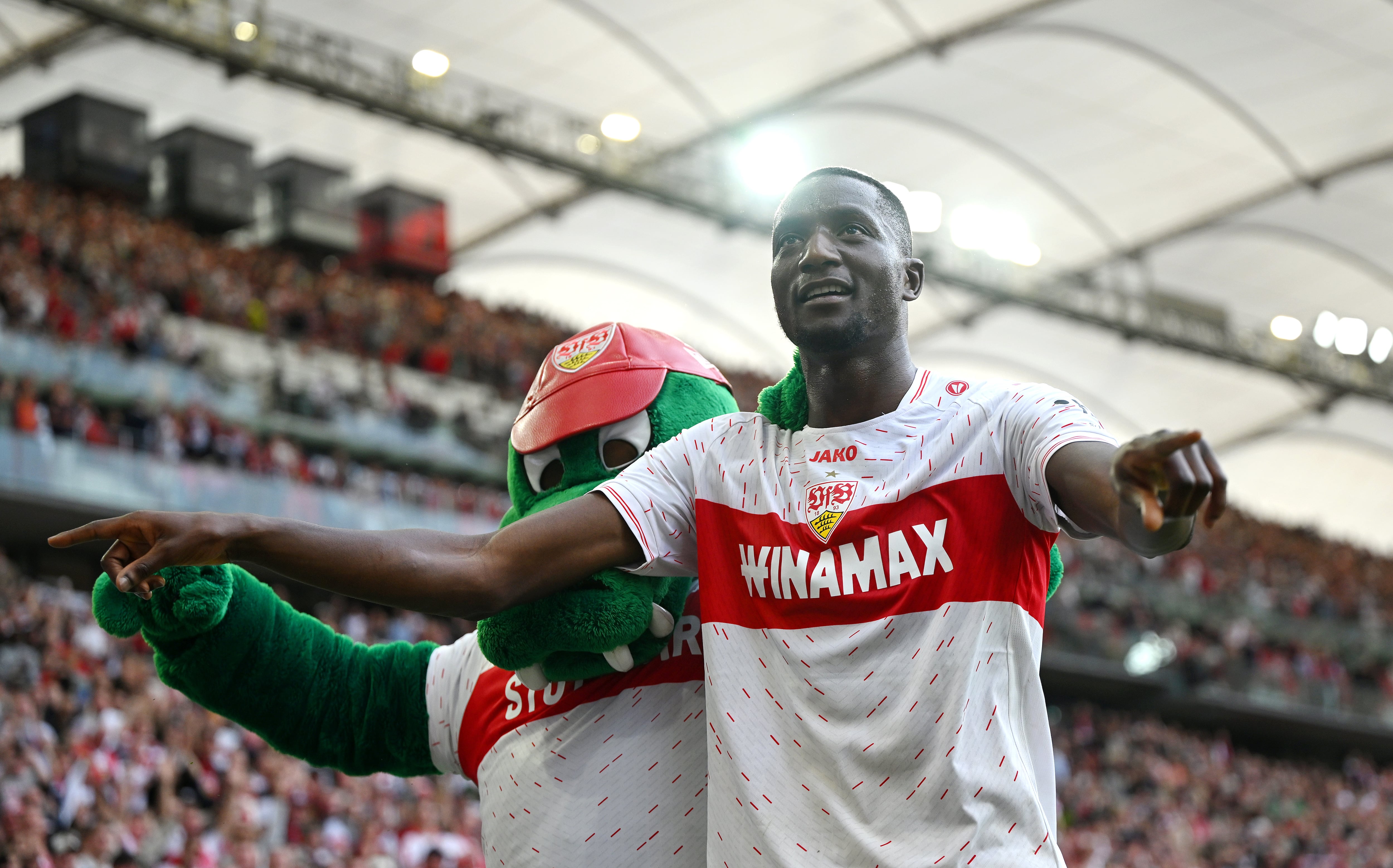 Guirassy, uno de los máximo artilleros de la Bundesliga. (Christian Kaspar-Bartke/Getty Images)