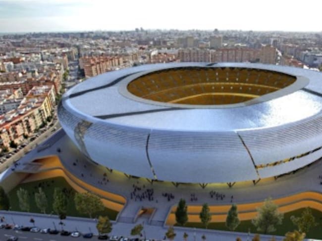 Tercer diseño del proyecto del Nuevo Mestalla (octubre de 2017)