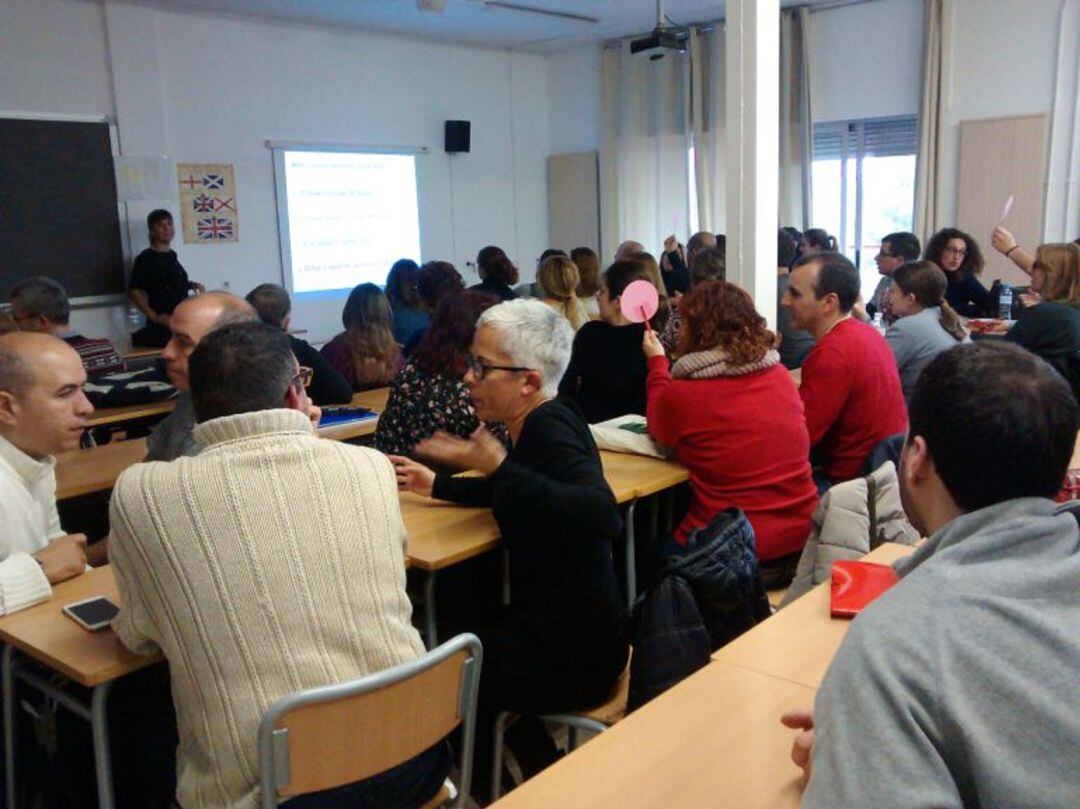 Alumnos en la EOI Elda