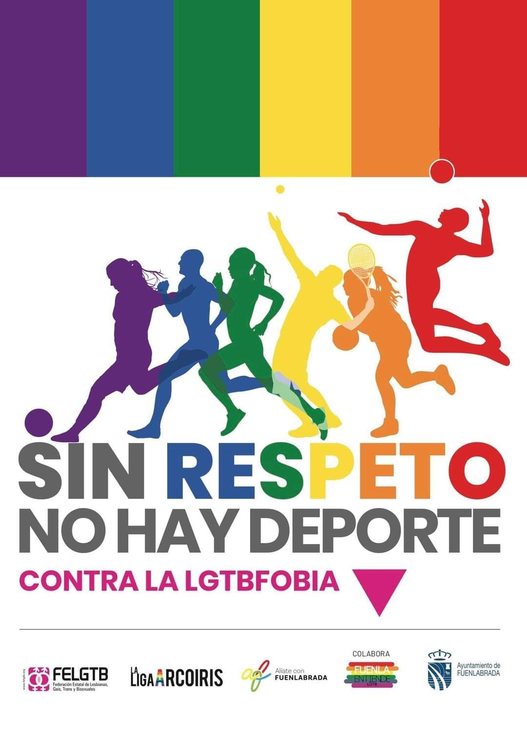 Cartel de la campaña de Fuenlabrada contra la LGTBFobia.