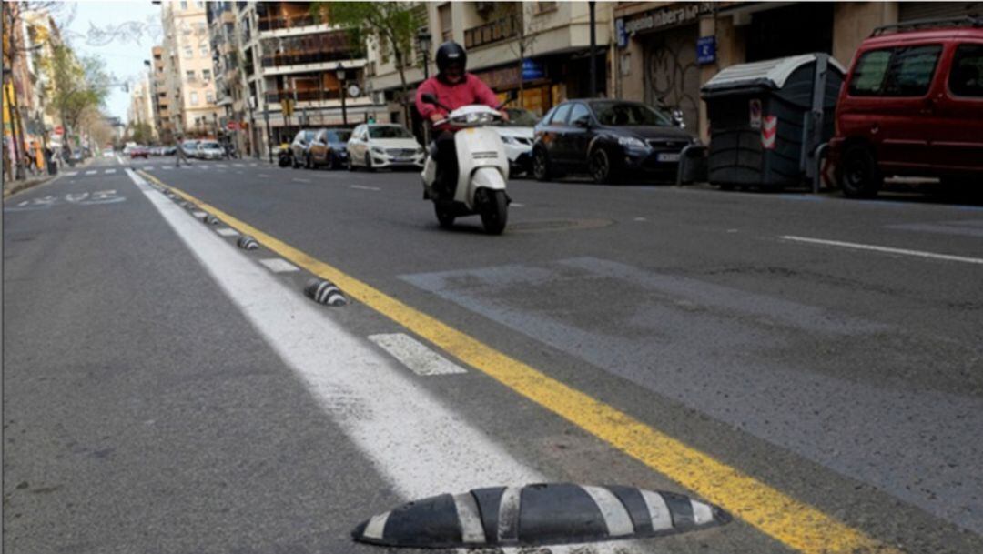 El Ayuntamiento continuará con la segregación de los carriles bus en diferentes zonas de la ciudad de Valencia