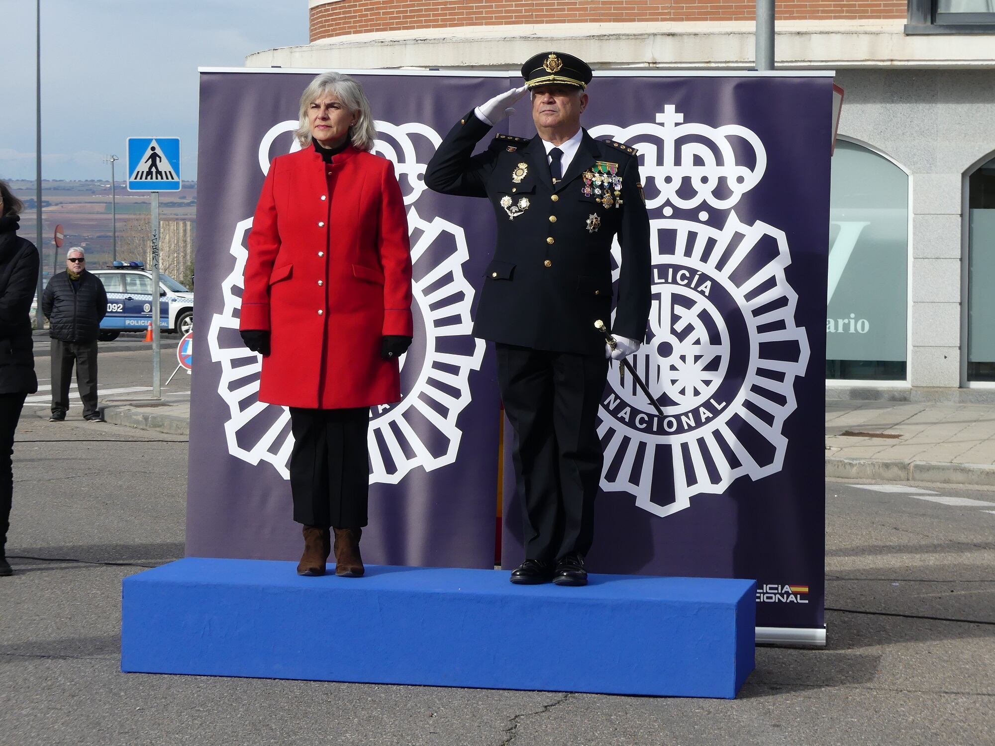 Subdelegada del Gobierno y Comisario Policía Nacional de Guadalajara