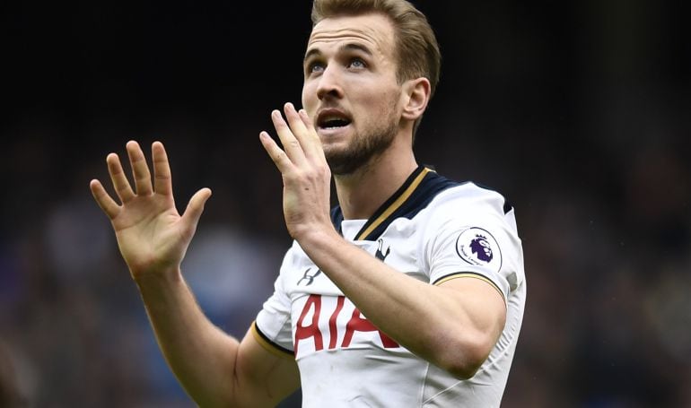 El delantero del Tottenham Hotspur Harry Kane.