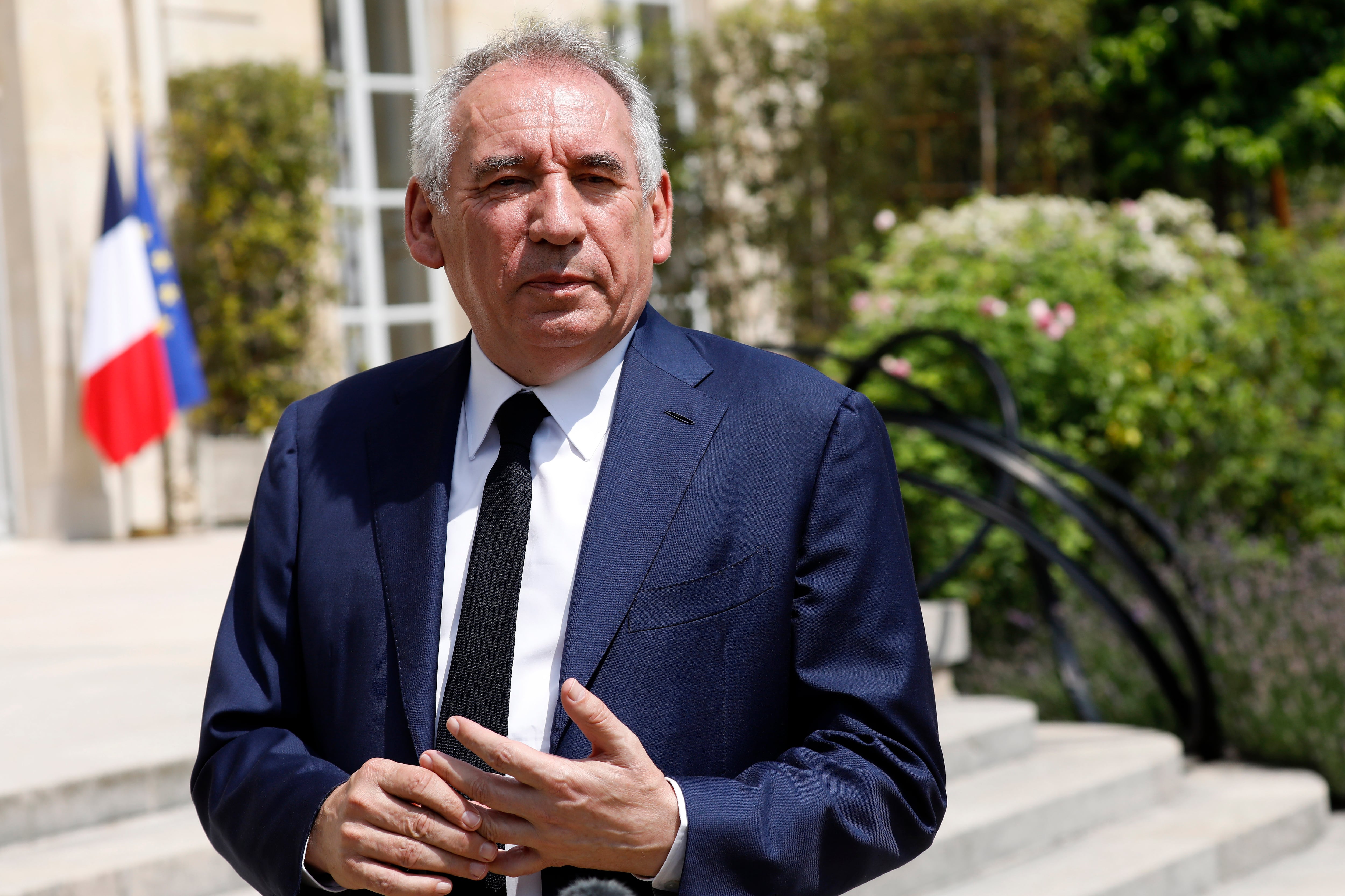 El centrista François Bayrou, líder del Movimiento Democrático