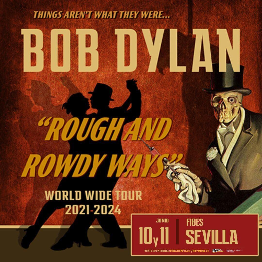 Cartel de la Gira de Bob Dylan 2023