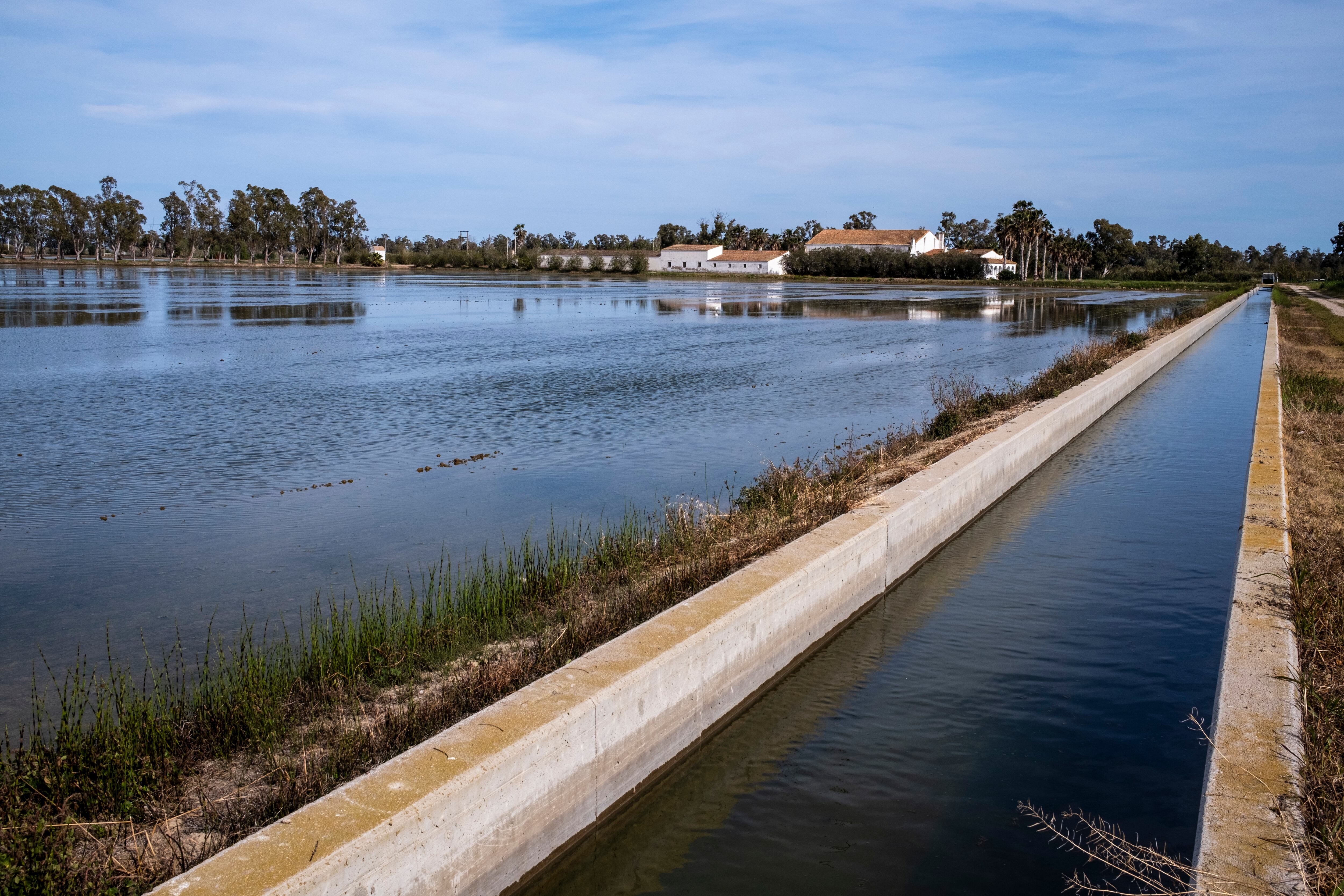 Imagen de archivo del río Ebro a su paso por Cataluña