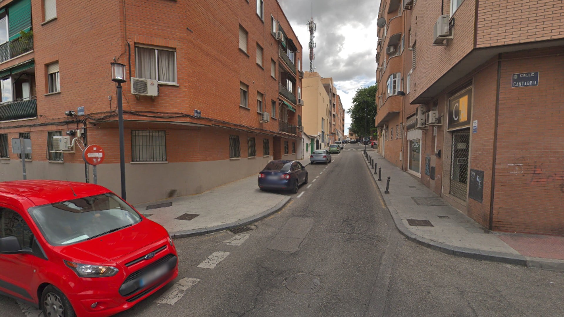 La calle Herencia de Valdemoro