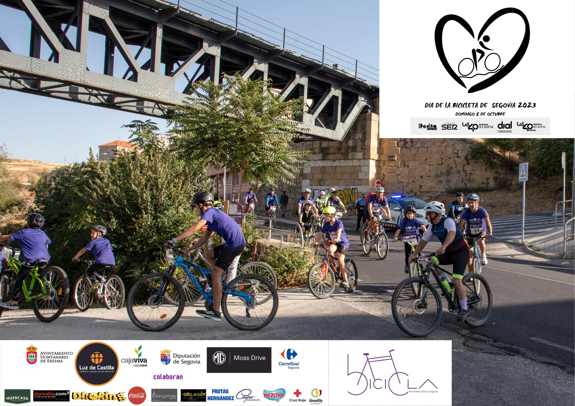 Comienza la inscripción para el Día de la Bicicleta de Radio Segovia