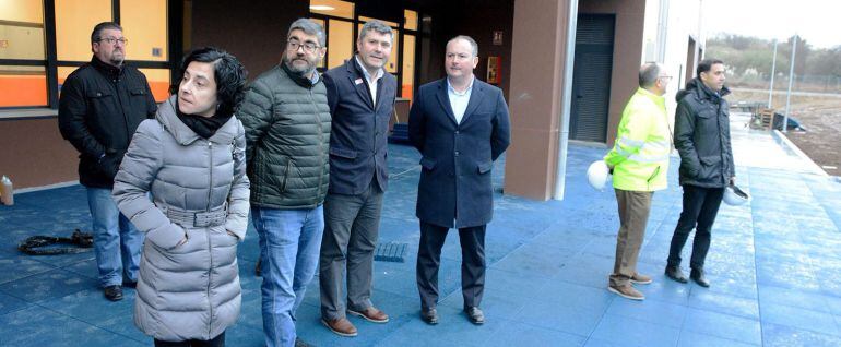 Visita al nuevo colegio de Culleredo