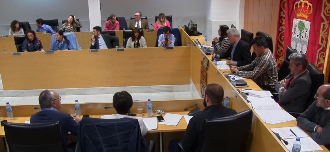 Pleno municipal de San Sebastián de los Reyes en el mes de abril