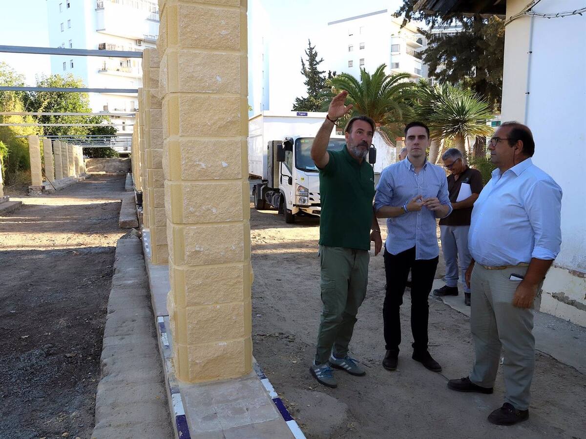 Avanzan las obras de rehabilitación de 5.000 metros cuadrados del parque del Retiro