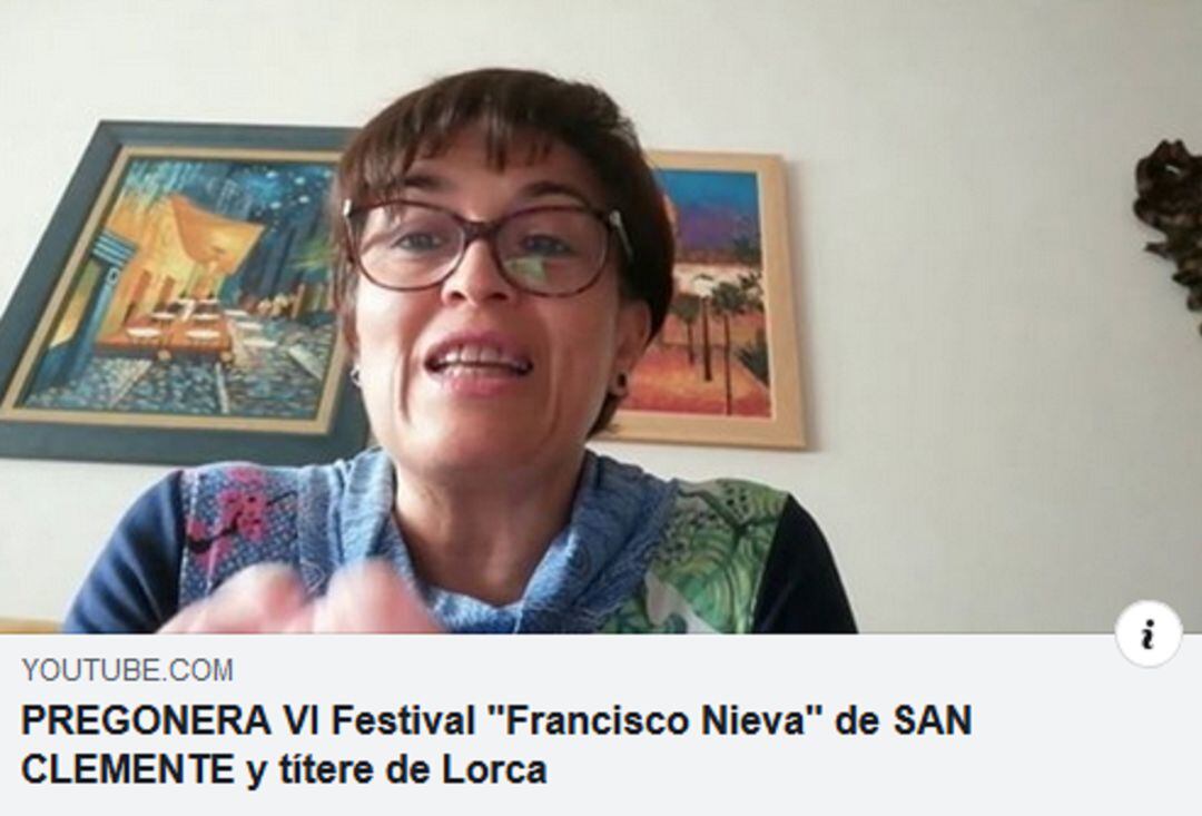 Pregón virtual del VI Festival de teatro 'Francisco Nieva'