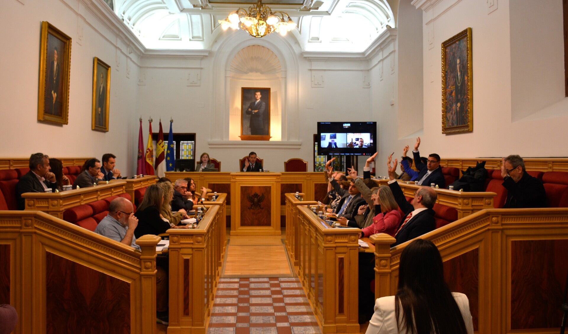 Pleno del Ayuntamiento de Toledo