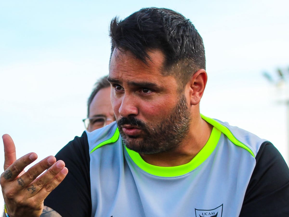 Dani Pina, hasta ahora entrenador del juvenil del UCAM Murcia CF, sustituye a Germán Crespo